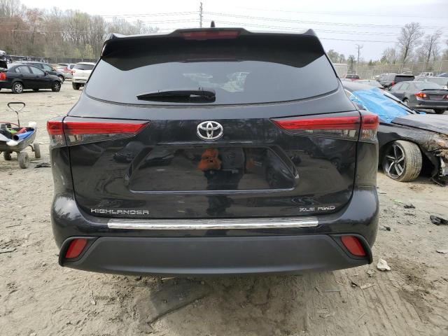 VIN 5TDGZRBH1NS172151 2022 Toyota Highlander, Xle no.6