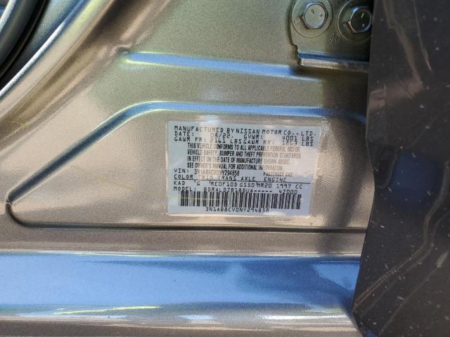 3N1AB8CV0NY294858 Nissan SENTRA SV