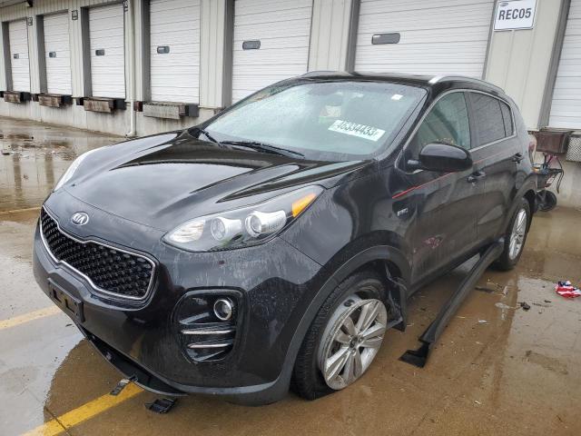 Salvage cars for sale from Copart Louisville, KY: 2017 KIA Sportage LX