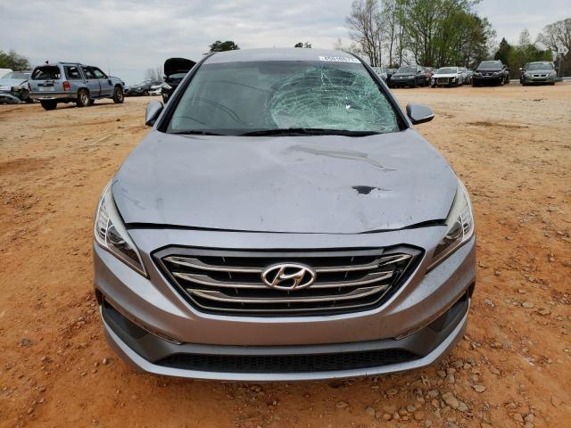 VIN: 5NPE34AF5GH389268 Auction: COPART Lot: 45910573 Location: NC - CHINA GROVE 5NPE34AF5GH389268 HYUNDAI SONATA 2016 SILVER Photo 5