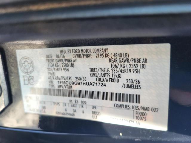 2017 FORD ESCAPE SE - 1FMCU9G97HUA71724