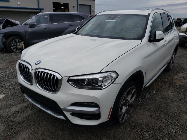 Salvage cars for sale at Earlington, KY auction: 2021 BMW X3 XDRIVE30I