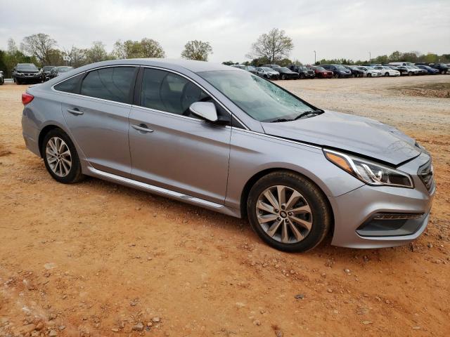 VIN: 5NPE34AF5GH389268 Auction: COPART Lot: 45910573 Location: NC - CHINA GROVE 5NPE34AF5GH389268 HYUNDAI SONATA 2016 SILVER Photo 4