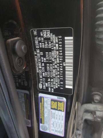 5XYKW4A78EG484916 KIA SORENTO SX