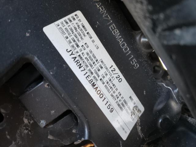2021 YAMAHA MT09 - JYARN71E8MA001159