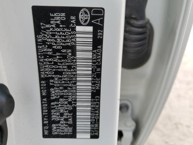 2017 TOYOTA COR L/LE/L 2T1BURHE1HC853042