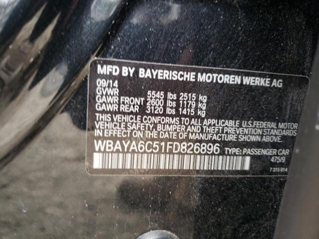 2015 BMW 740 I - WBAYA6C51FD826896