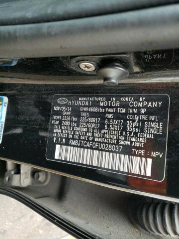 2015 HYUNDAI TUCSON GLS - KM8JTCAF0FU028037