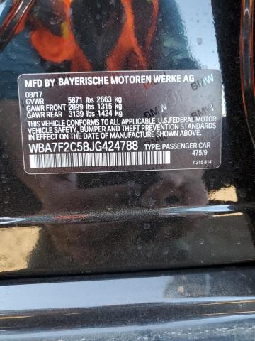 WBA7F2C58JG424788 BMW 750 Xi