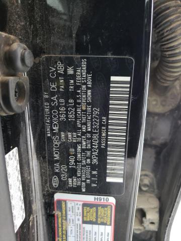 3KPA24AD8LE322792 KIA RIO LX