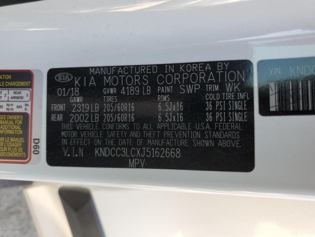 KNDCC3LCXJ5162668 KIA NIRO EX