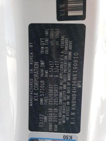 2022 KIA CARNIVAL L - KNDNB4H36N6190610