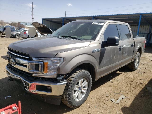 Ford F-150 salvage cars for sale: 2018 Ford F150 Supercrew
