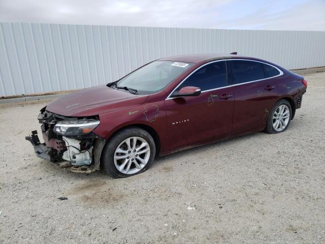 Salvage cars for sale from Copart Adelanto, CA: 2016 Chevrolet Malibu LT