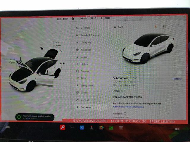5YJYGAEE0MF250953 Tesla Model Y