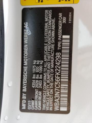 WBA3N7C56FK224298 BMW 428 I