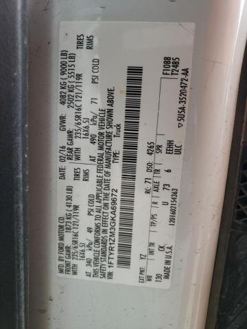 2016 FORD TRANSIT T- - 1FTYR1ZM3GKA69672