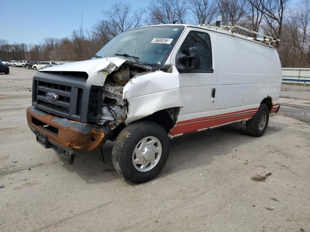 Salvage cars for sale from Copart Ellwood City, PA: 2013 Ford Econoline E250 Van