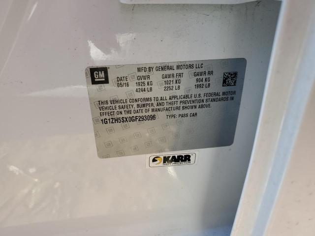 2016 CHEVROLET MALIBU PRE - 1G1ZH5SX0GF293096