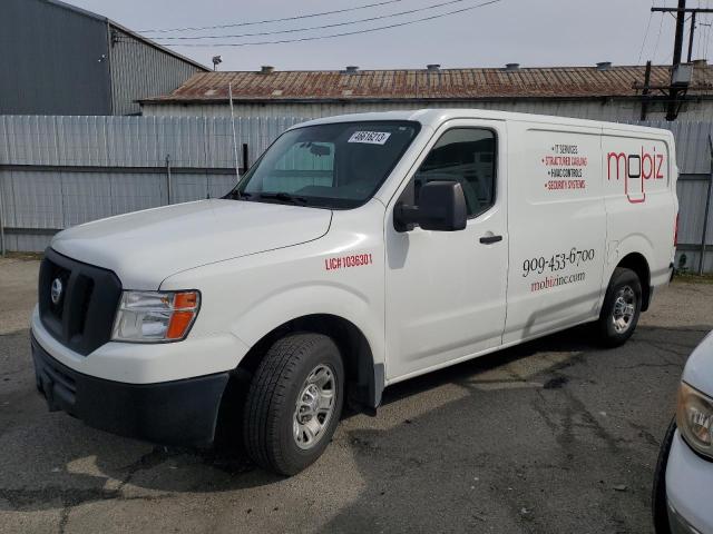 Salvage cars for sale from Copart Colton, CA: 2017 Nissan NV 1500 S