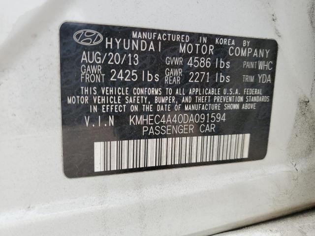 VIN KMHEC4A40DA091594 2013 HYUNDAI SONATA no.12