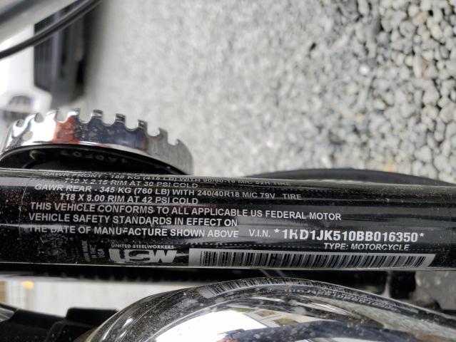 2011 HARLEY-DAVIDSON FXCWC - 1HD1JK510BB016350