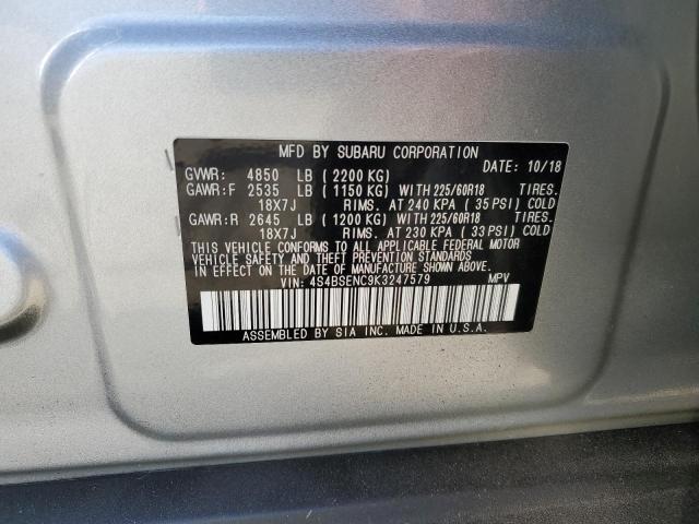 4S4BSENC9K3247579 Subaru Outback 3.6r Limited