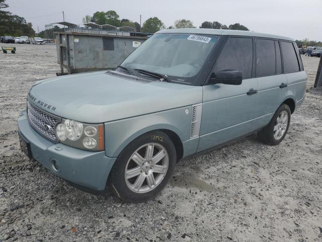 Salvage cars for sale at Loganville, GA auction: 2008 Land Rover Range Rover HSE
