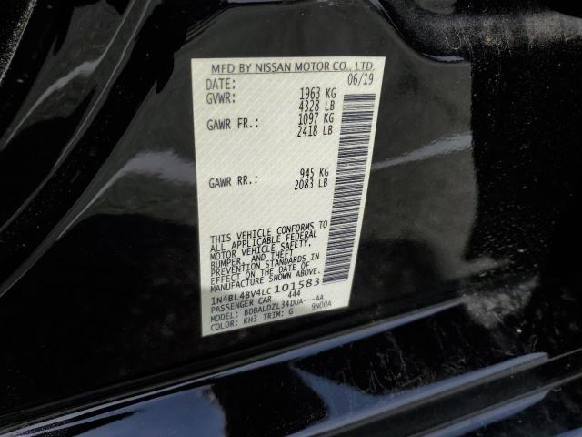 1N4BL4BV4LC101583 Nissan ALTIMA S