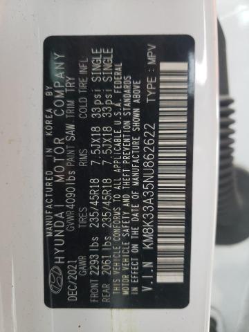 2022 HYUNDAI KONA N LIN - KM8K33A35NU862622