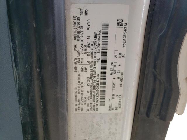 2016 FORD TRANSIT T- - 1FBZX2ZM6GKB47625