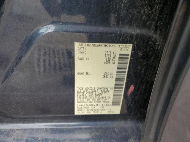 1N4AB7AP0EN853260 Nissan SENTRA S