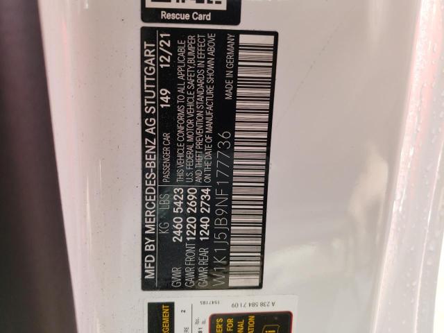 2022 MERCEDES-BENZ E 450 - W1K1J5JB9NF177736