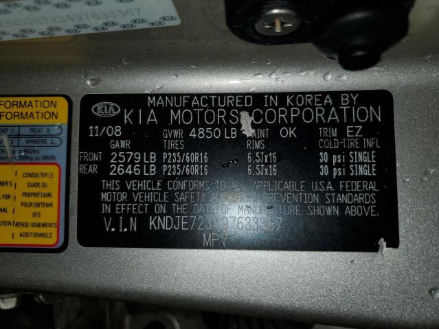 2009 Kia Sportage Lx VIN: KNDJE723497633367 Lot: 46910123