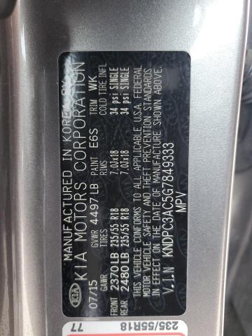KNDPC3AC5G7849333 KIA Sportage Ex