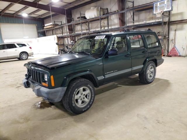 Salvage cars for sale from Copart Eldridge, IA: 1999 Jeep Cherokee Sport