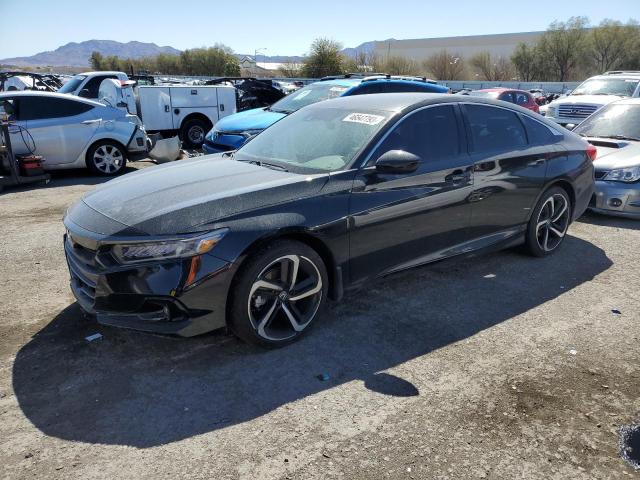 Salvage cars for sale at Las Vegas, NV auction: 2022 Honda Accord Sport