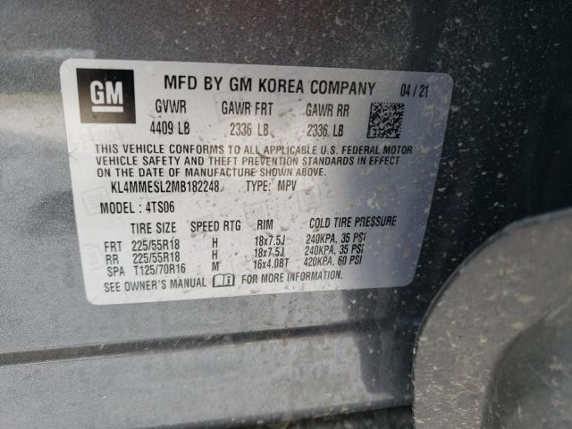 2021 BUICK ENCORE GX - KL4MMESL2MB182248