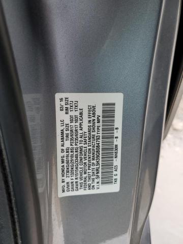 2016 HONDA ODYSSEY SE - 5FNRL5H39GB084793