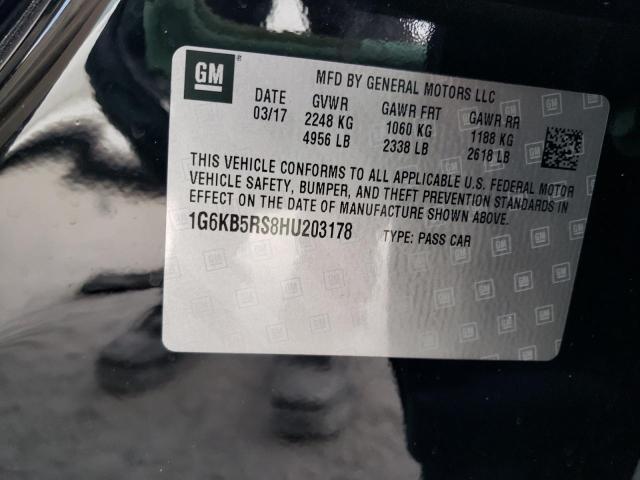 2017 CADILLAC CT6 - 1G6KB5RS8HU203178