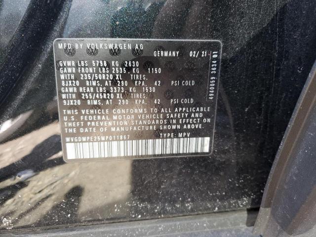 2021 VOLKSWAGEN ID.4 FIRST WVGDMPE25MP011867