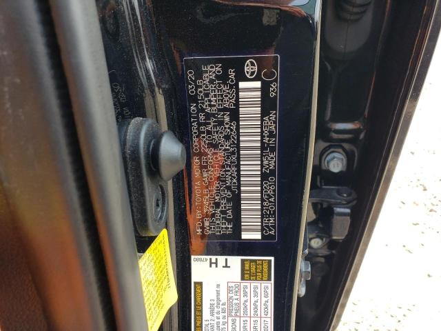 2020 TOYOTA PRIUS L - JTDKARFUXL3122646