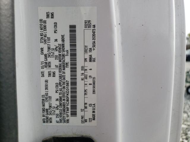 2015 FORD F150 - 1FTMF1C80FKD31567