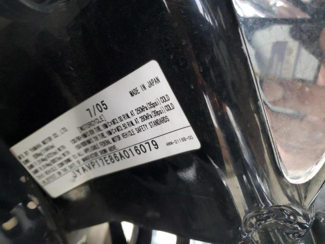 2006 YAMAHA XV1700 A JYAVP17E86A016079