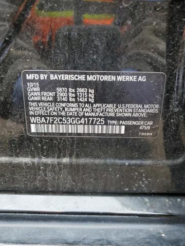 WBA7F2C53GG417725 BMW 750 Xi