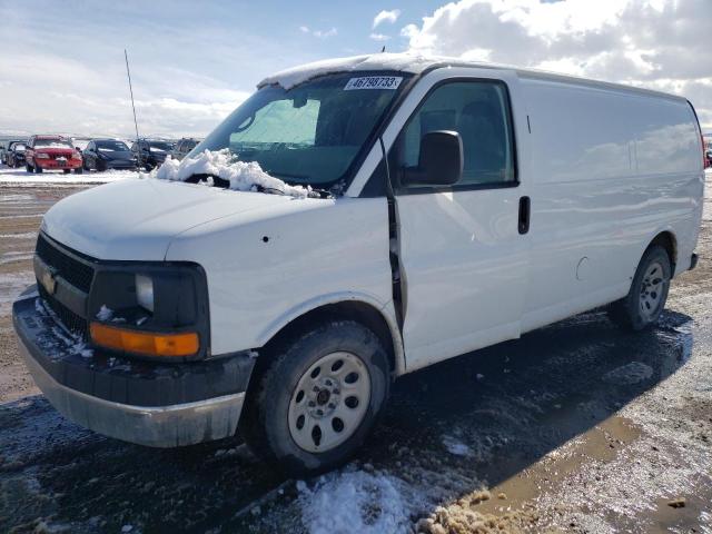 Salvage cars for sale from Copart Helena, MT: 2014 Chevrolet Express G1500