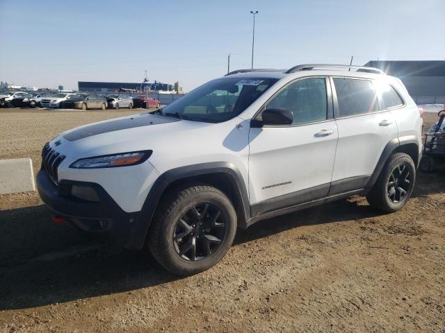 Salvage cars for sale from Copart Nisku, AB: 2017 Jeep Cherokee Trailhawk