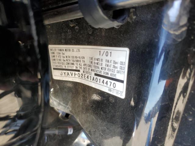 2001 YAMAHA XV1600 AL JYAVP02E41A014470