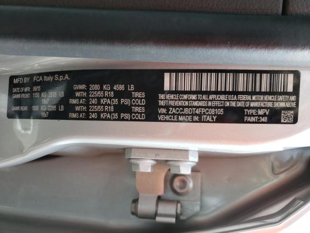 ZACCJBDT4FPC08105 Jeep Renegade Limited