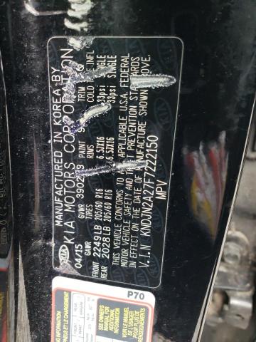KNDJN2A27F7222150 KIA SOUL